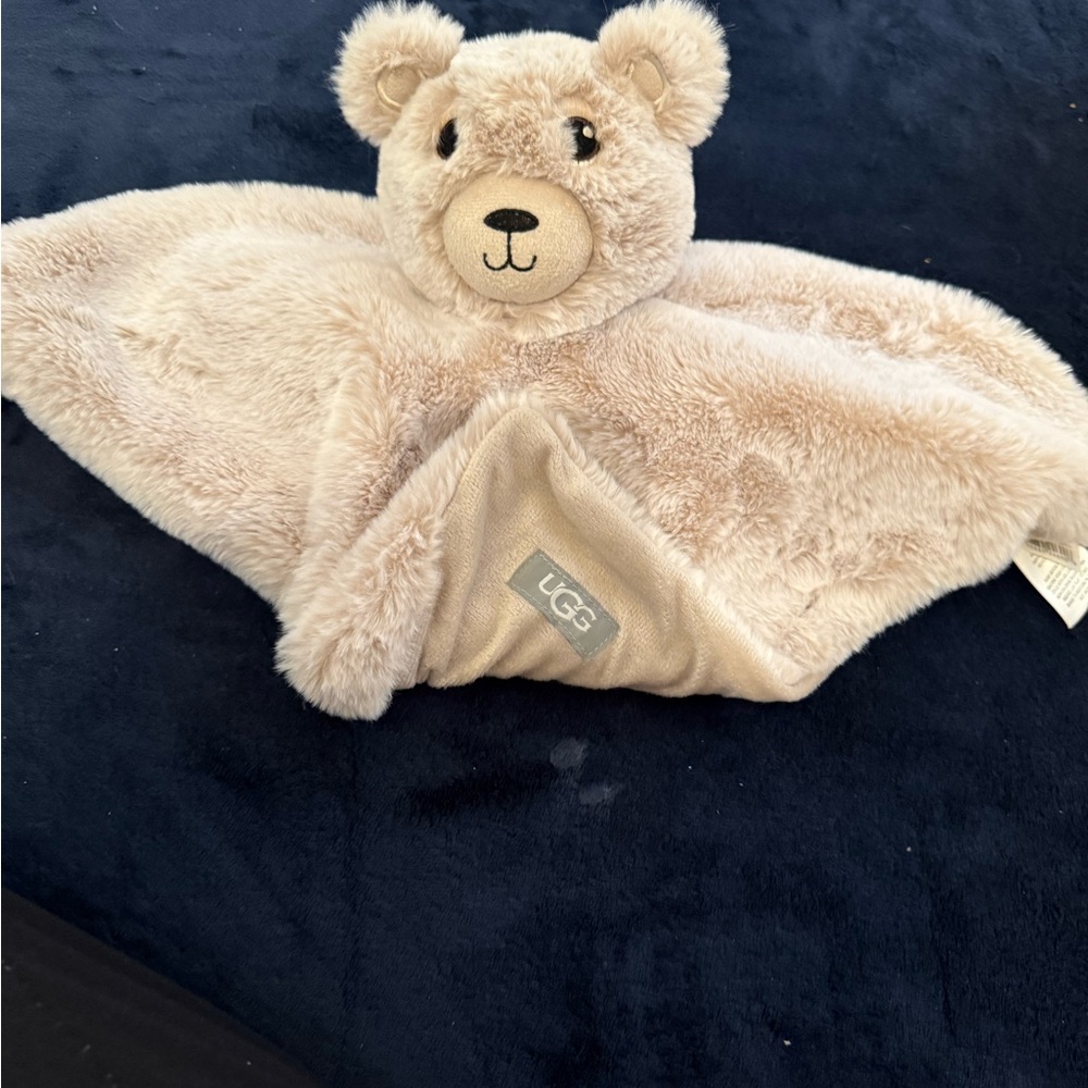 UGG Oversized Plush BEAR Security Blanket DAWSON LOVEY